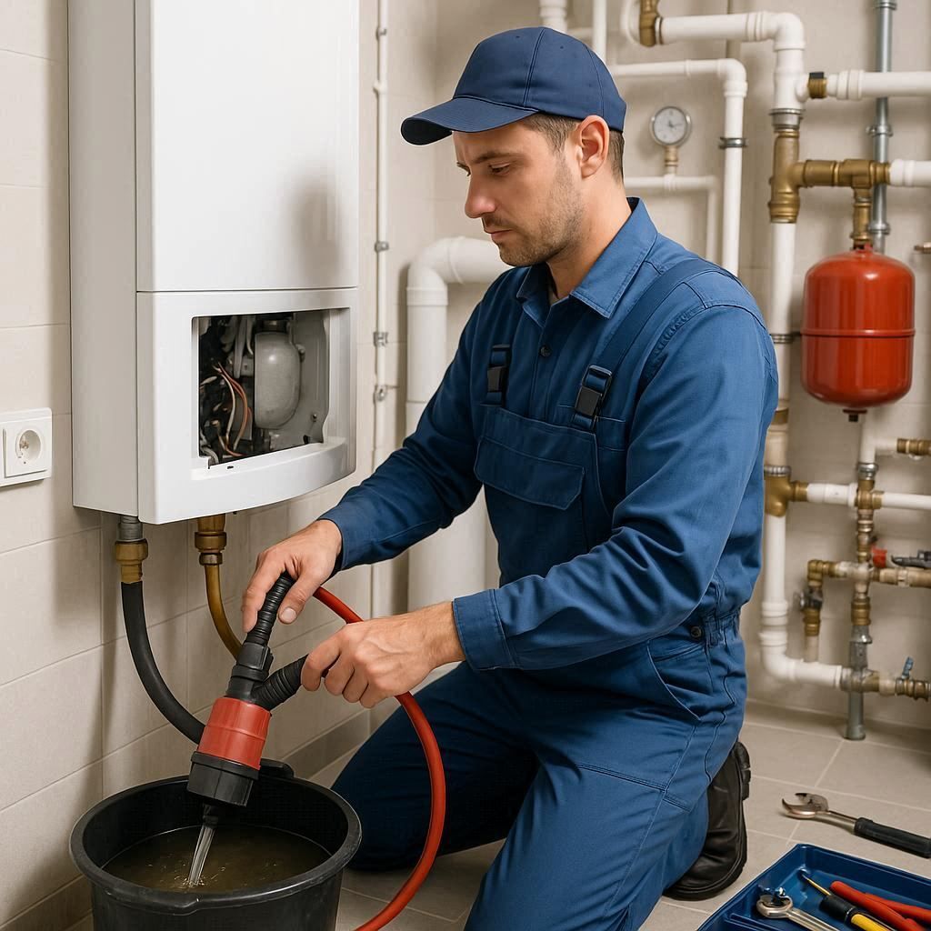 Промывка котлов отопления в Жуковском